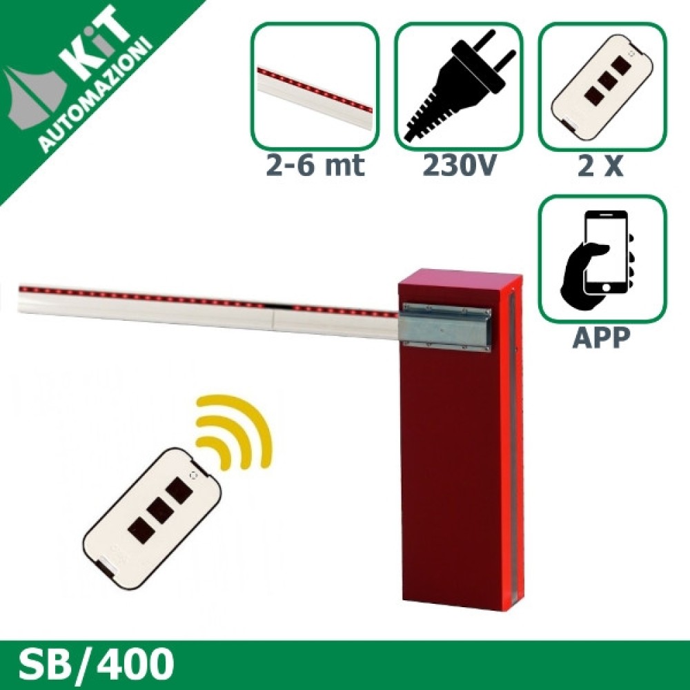 Barriere controllo accessi auto